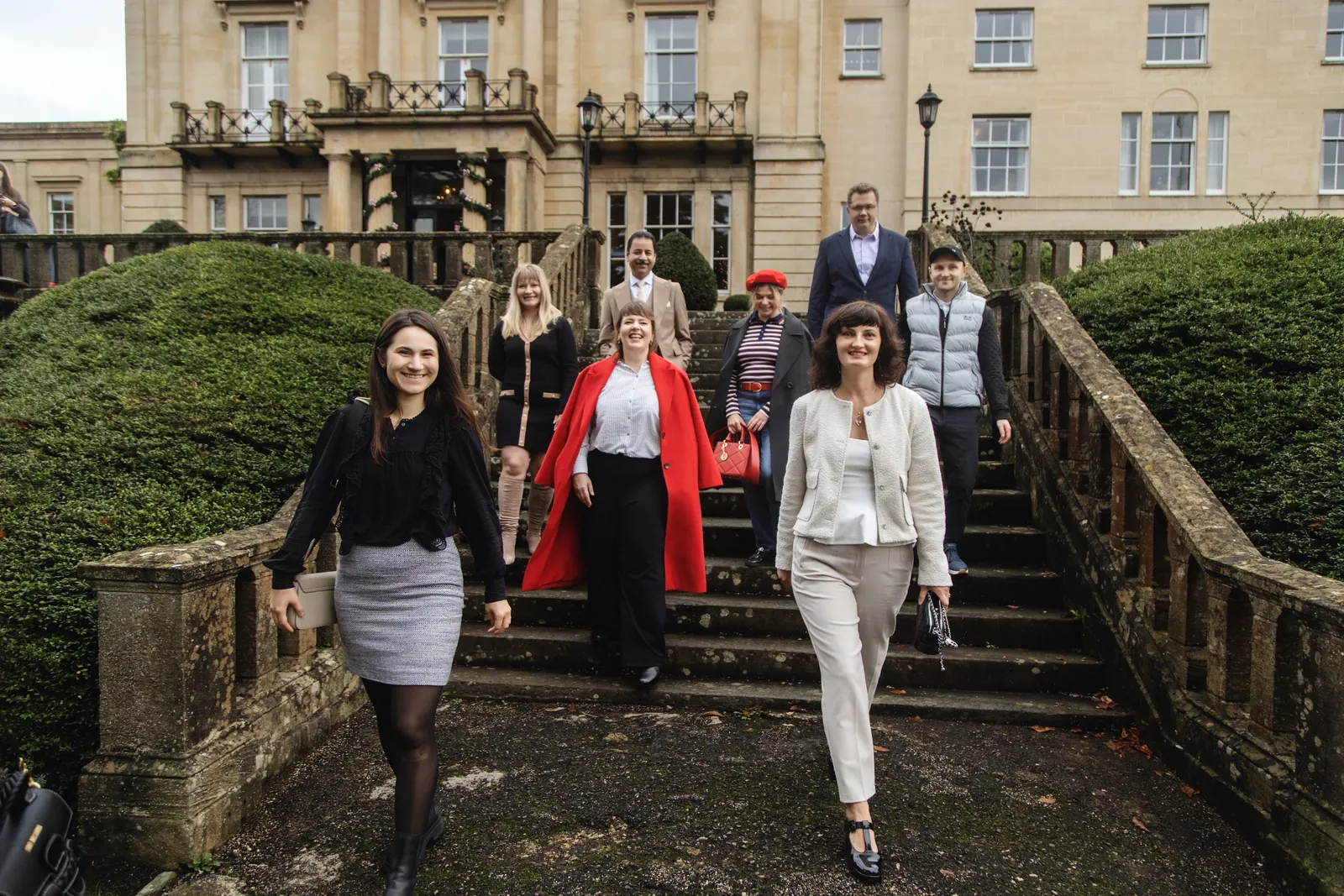 Kairos-K team and guests at an event