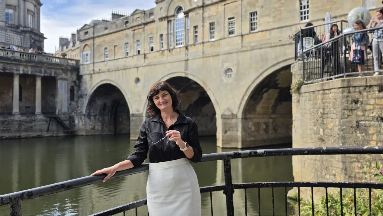Larysa Brovchuk in Bath